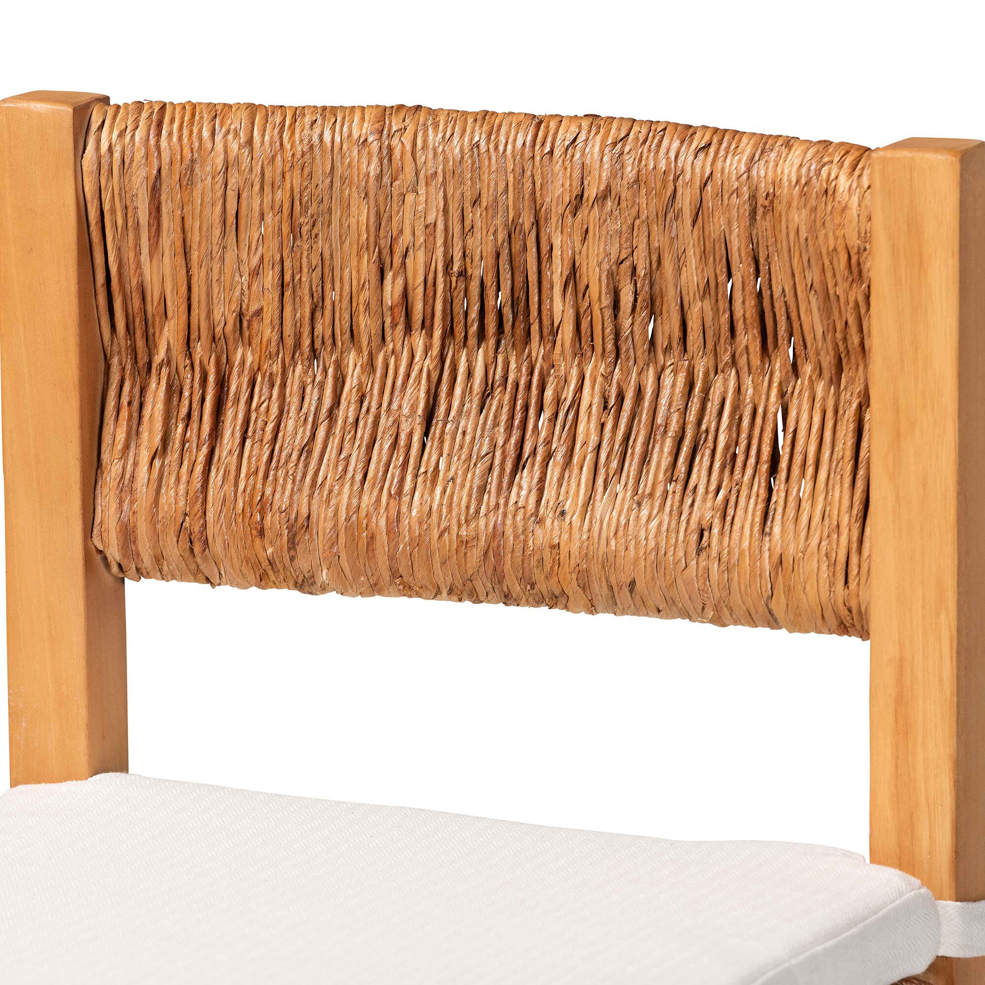 Pava Woven Seagrass Bar Stool, HONEY, alternate image number 5