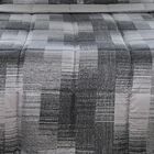 Shaded Stripe Grey Microfiber Comforter Set, , alternate image number 2