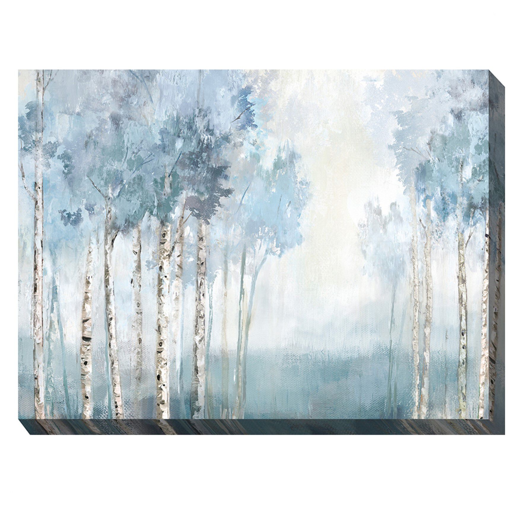 SILENT BLUE OUTDOOR ART 40X30
