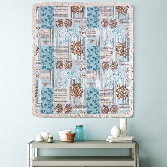 Key West Quilted Throw Blanket, , alternate image number null
