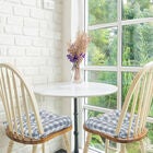 Buffalo Check Tufted Chair Seat Cushions Set of Two, , alternate image number null