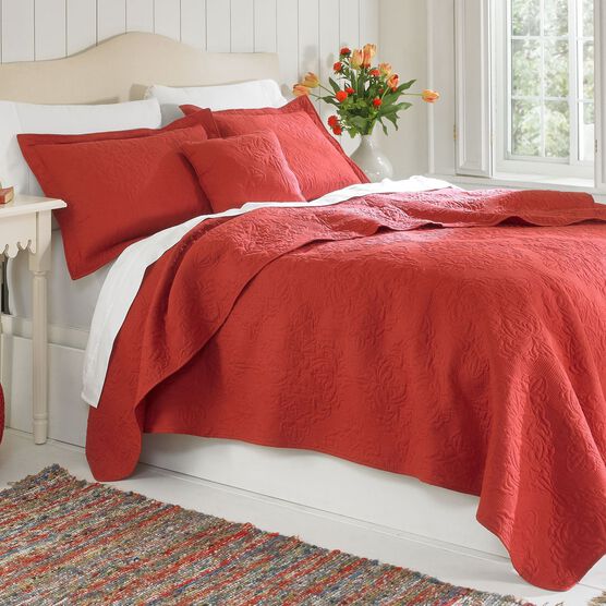Amelia Quilt, BLOOD ORANGE, hi-res image number null