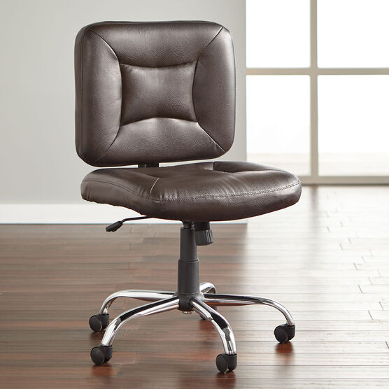 Big And Tall Armless Office Chair Brylane Home