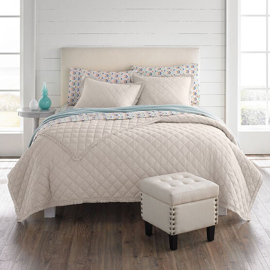 Paige Diamond Lace Quilt, Paige Diamond Lace Quilt,