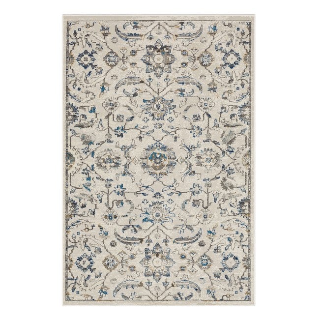 Simple Sigurd Area Rug, Blue | Brylane Home