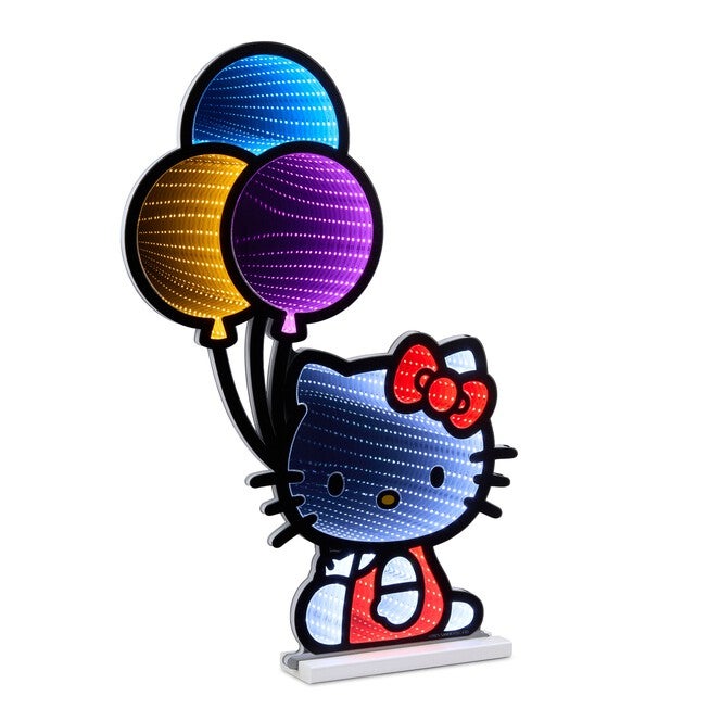Hello Kitty®? Balloons Ekkolight 24 inchesH, RED WHITE PINK, hi-res image number 0