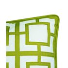 Modern Links Applique 20X20 Indoor Outdoor Decorative Pillow, , alternate image number null