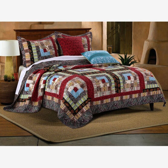 Colorado Lodge Bonus Quilt Set , IVORY, hi-res image number null