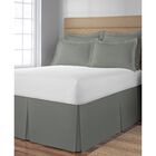 Space Maker Extra-Long 21" Drop length Silver Bed Skirt, SILVER, hi-res image number null