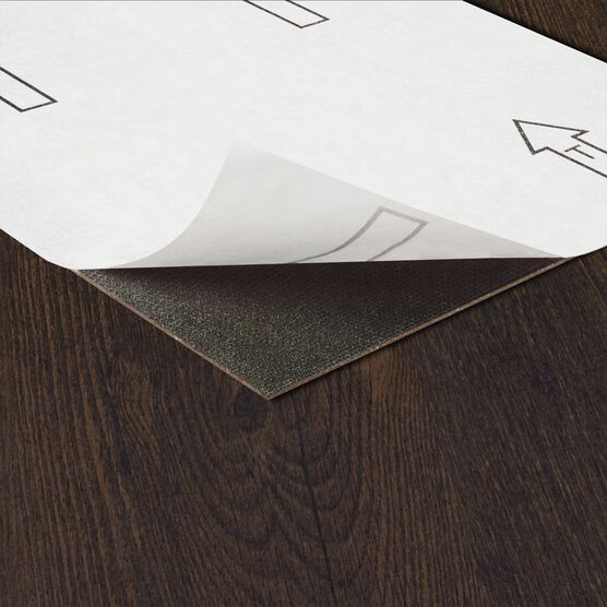 Nexus Espresso 6x36 Self Adhesive Vinyl Floor Planks - 10 Planks/15 sq. ft., , alternate image number null