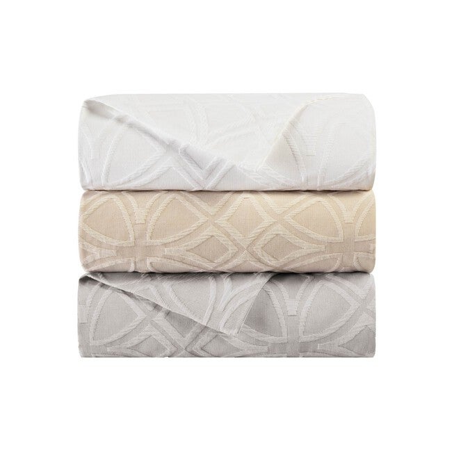 Bogart European Matelassé Window Panel Pair, , on-hover image number 1