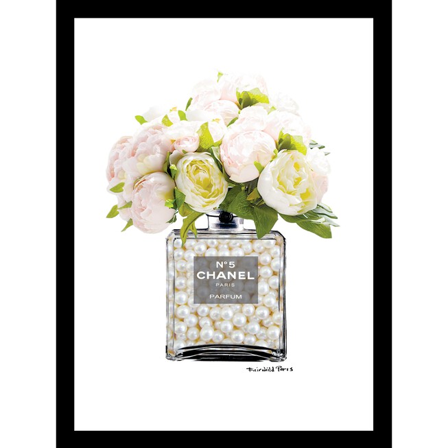 Chanel Flowers Bouquet - Paint By Numbers - Painting By Numbers