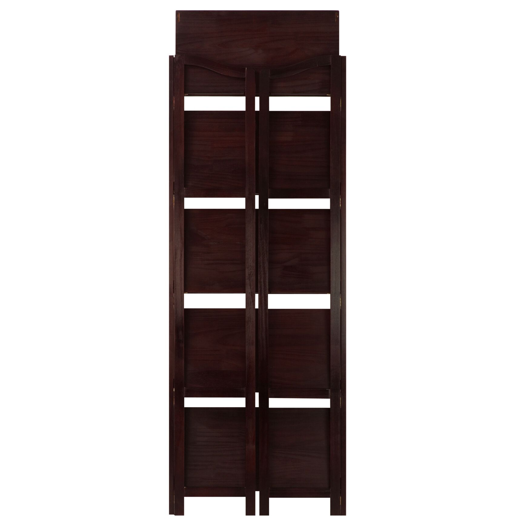 Stratford 5-Shelf Folding Bookcase-Espresso, , alternate image number 5