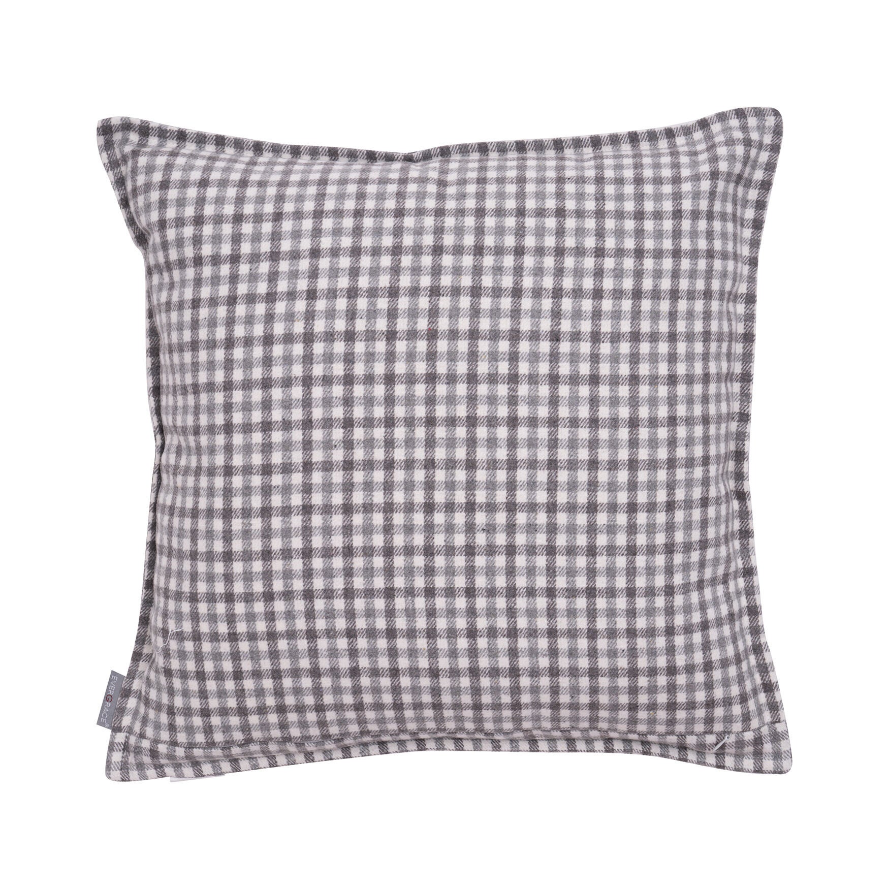Brenner Plaid Thankful Sentiment Square Pillow, , alternate image number 4