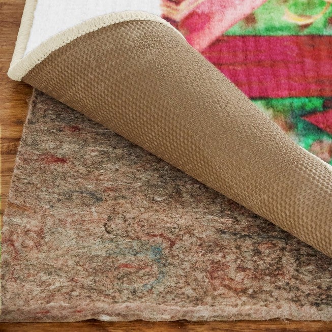 Santa Yorkie Multi Kitchen Rug, , alternate image number null