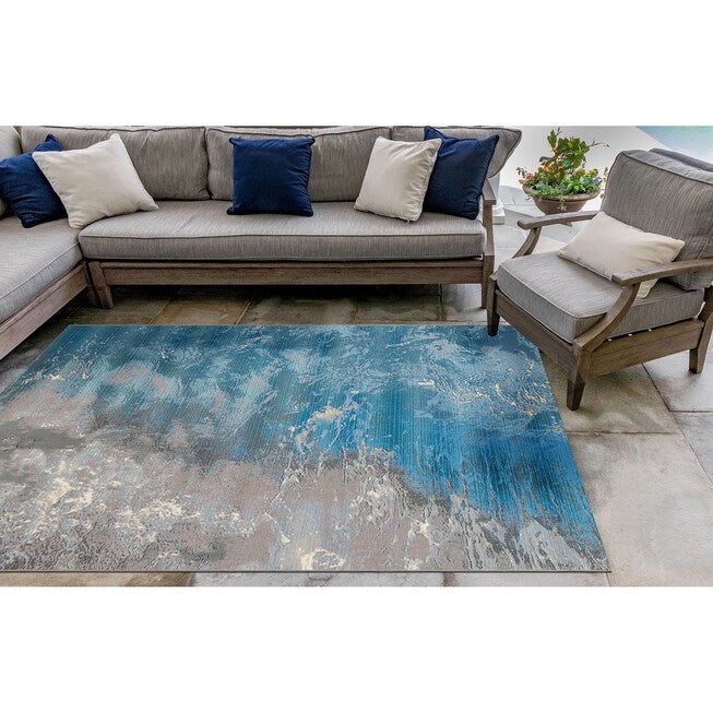 Liora Manne Marina Surf Indoor/Outdoor Rug, , alternate image number 5