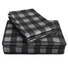 Ecko Buffalo Check Microfiber Sheet Set Sheet Set, , alternate image number null
