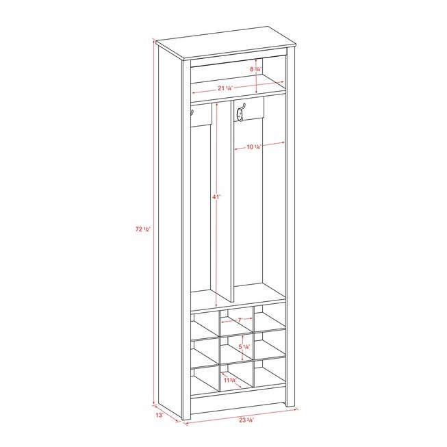 Space-Saving Entryway Organizer with Shoe Storage, , alternate image number 6