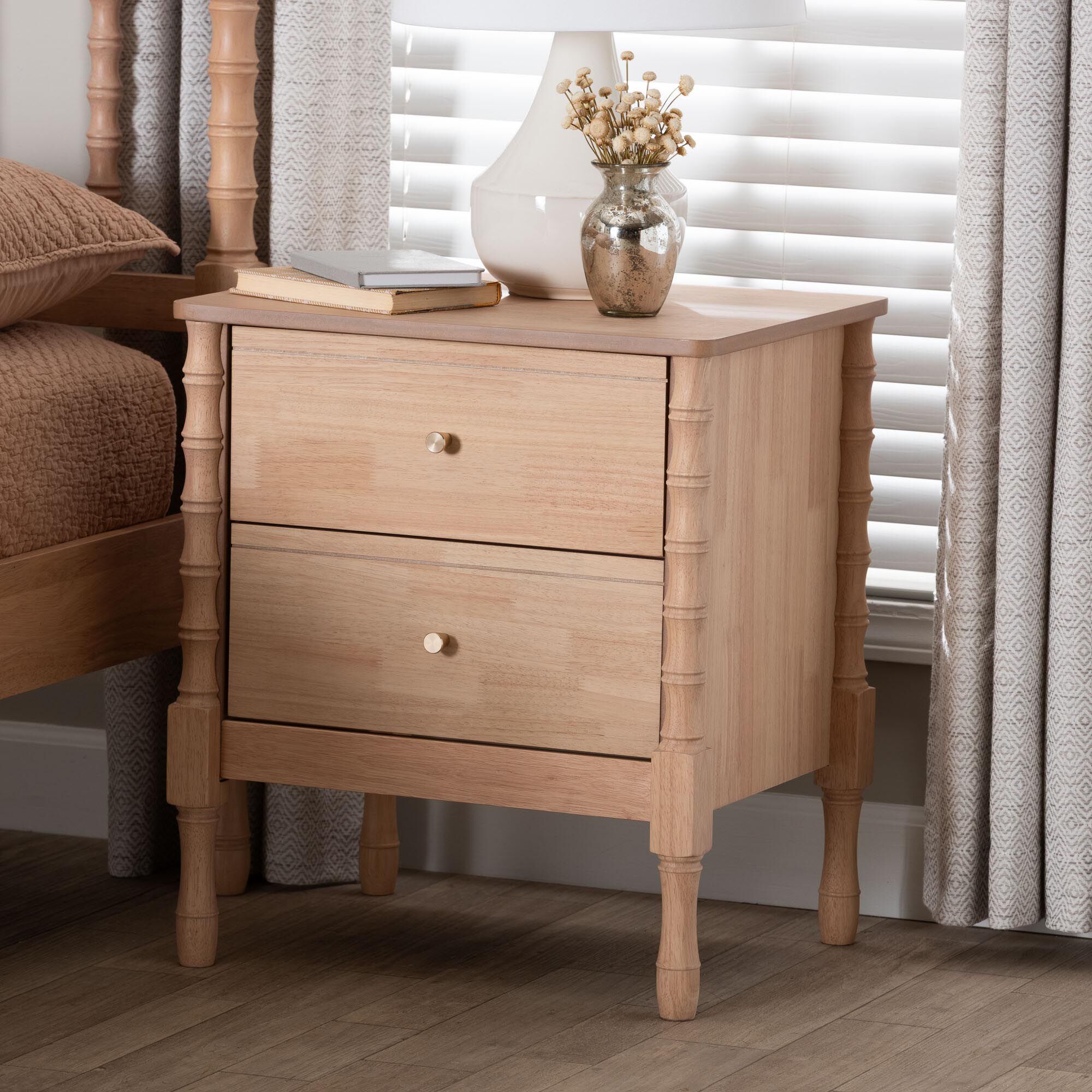 Laurent Nightstand, BROWN, hi-res image number 0