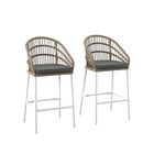 Saverdon Outdoor Dining Table Barstools Set, , on-hover image number null