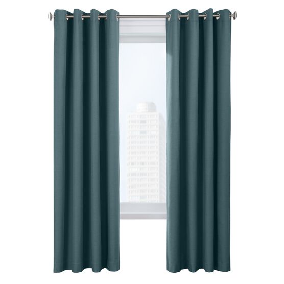 Thermaplus Ventura Indoor Grommet Curtain Panel Pair, , alternate image number null
