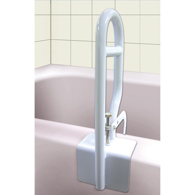 Bath Safety Bar, WHITE, hi-res image number null