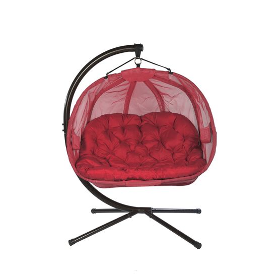 Hanging Pumpkin Patio Chair - Red, , alternate image number null