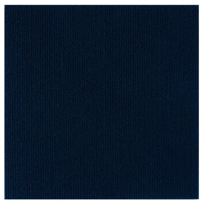 Nexus 12 inches x 12 inches Self Adhesive Carpet Floor Tile - 12 Tiles/12 sq. Ft., NAVY, hi-res image number null