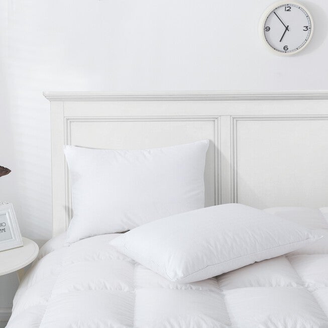 400 Thread Count White Goose Down Pillow, WHITE, hi-res image number null