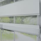 Cordless Zebra Slimline Privacy Window Shade Window, , alternate image number null