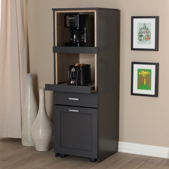Fabian Kitchen Cabinet With Roll-Out Compartment Furniture, , alternate image number null