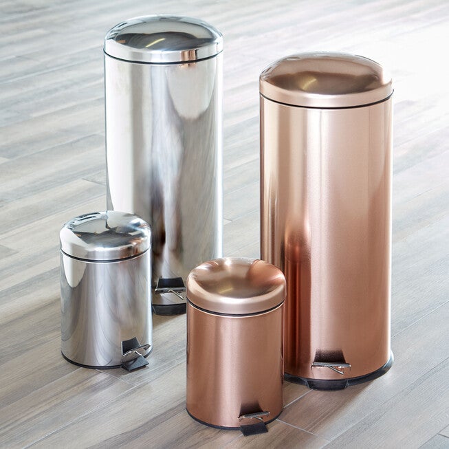 Set of 2 Step Trash Cans , , alternate image number null