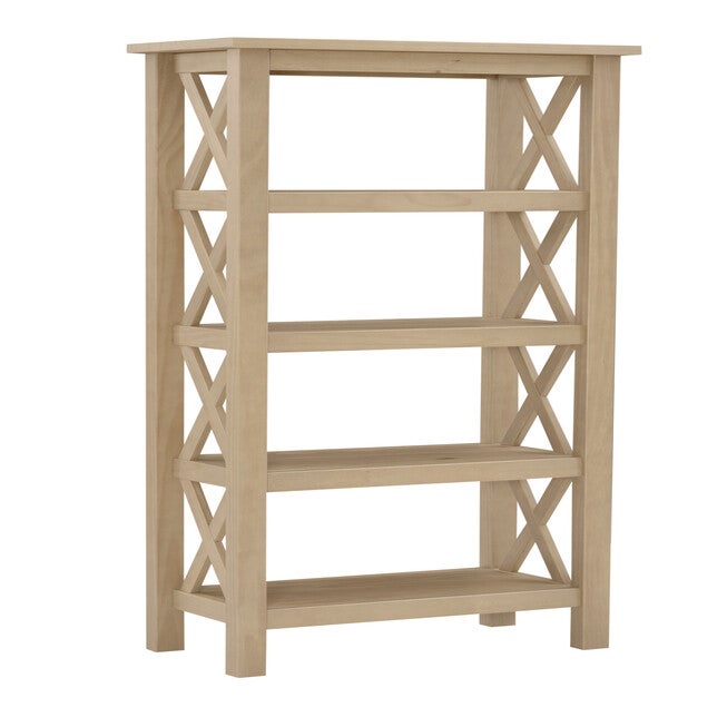Davis Bookcase Driftwood, DRIFTWOOD, hi-res image number 0