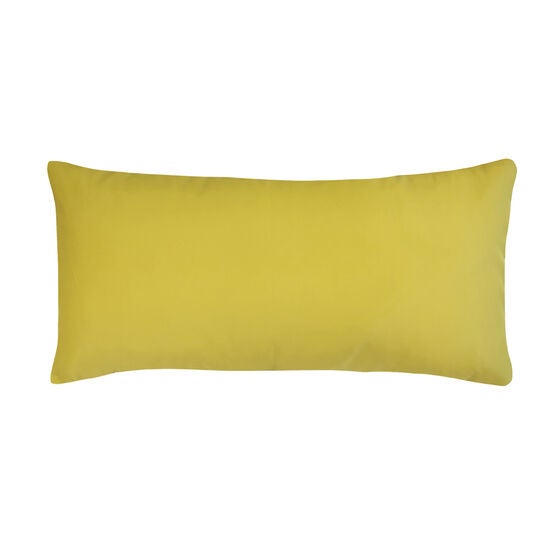 Edie @ Home Indoor/Outdoor Embroidered Tile Oblong Decorative Throw Pillow 15X30, Black/White, , alternate image number null