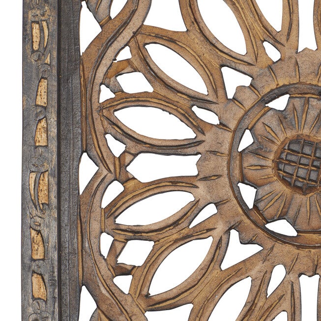 Set Of 2 Brown Wood Traditional Wall Décor, , alternate image number 5