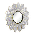 Black Contemporary Metal Wall Mirror, , alternate image number null