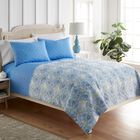 Seersucker Floral Design 6-in-1 Quilt Set, , alternate image number null