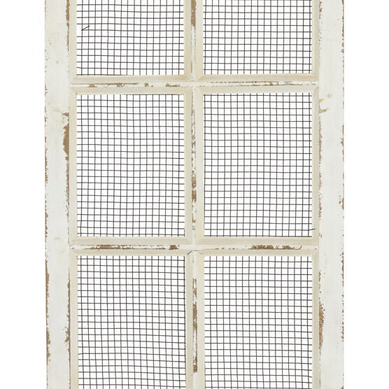 Cream Farmhouse Abstract Wood Wall Décor, , alternate image number null
