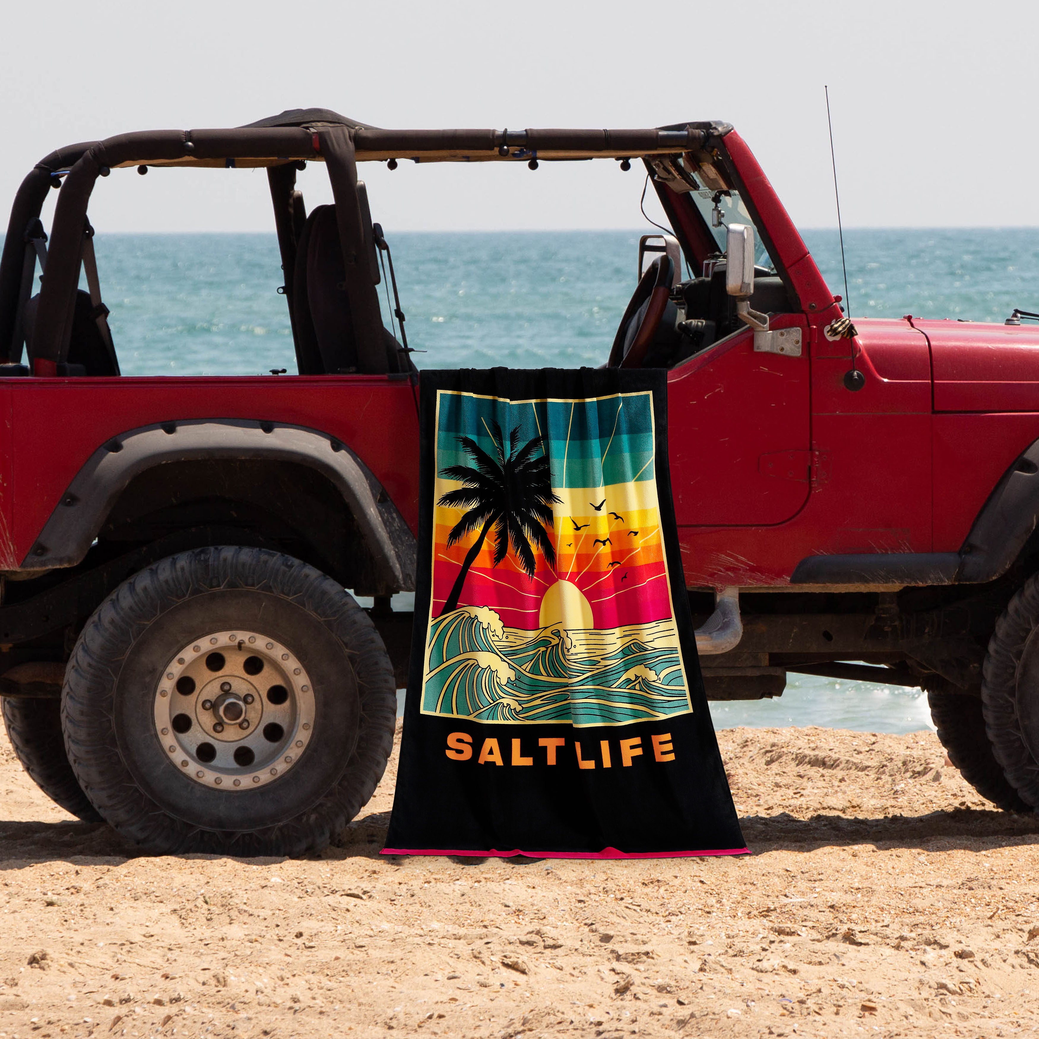 Breezy Day Beach Towel