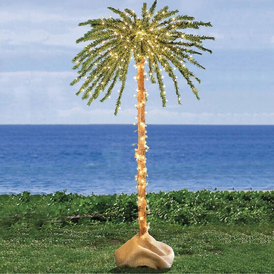 3-D Pre-Lit Palm Tree, LED 3-D Pre-Lit Palm Tree, LED