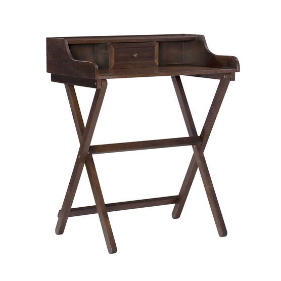 Coy Walnut Folding Desk, ANTIQUE WALNUT, hi-res image number null