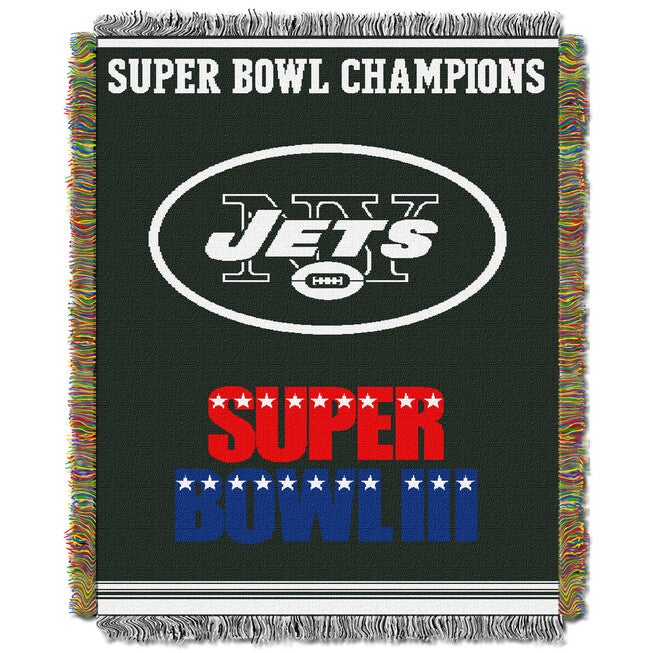 Jets Commemorative Series Throw, MULTI, hi-res image number 0