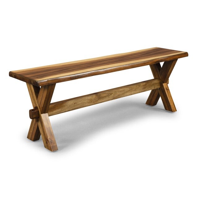 Forest Retreat Trestle Bench , , alternate image number 3