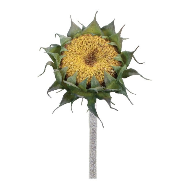 Yellow Sunflower Stem (Set of 6), YELLOW/GREEN, hi-res image number 0