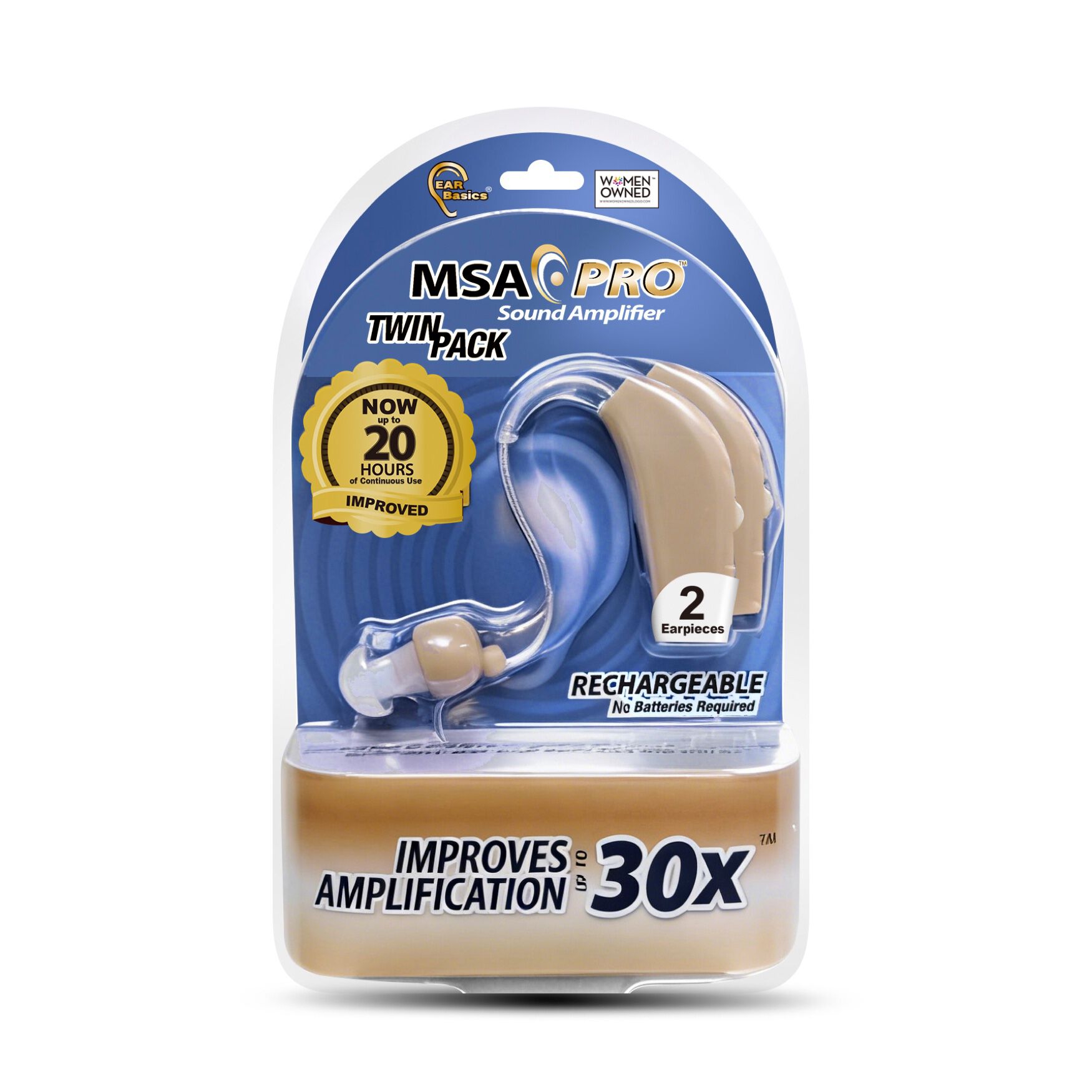 MSA Pro Sound Amplifier Twin Pack, , alternate image number 2