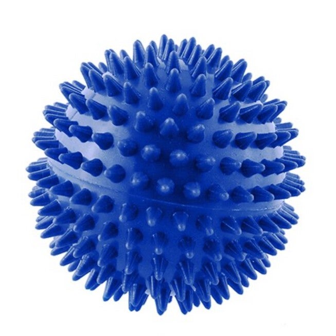 Feet And Body Hard Spiky Manual Massage Balls ( Set Of 2 ), BLUE, hi-res image number null