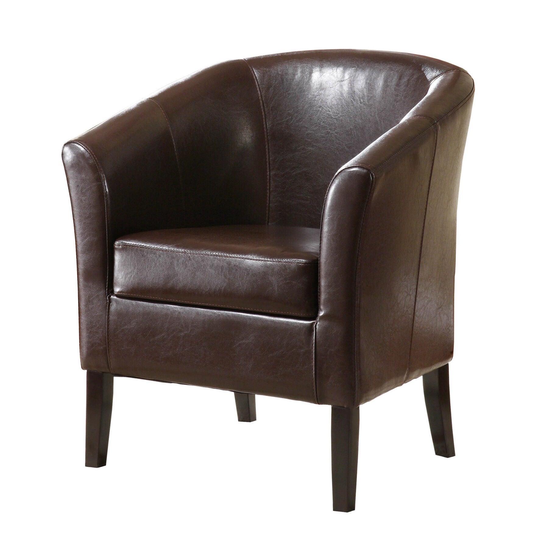 Brylanehome queen anne style top tufted wingback recliner