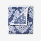 Damask Bath Sheet, ASHLEY BLUE, hi-res image number null