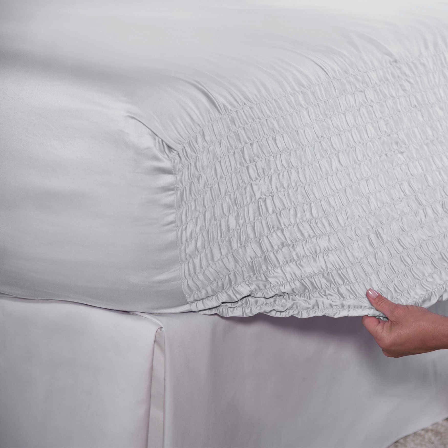 Bed Tite&trade; 1500-TC. Cotton-Rich Sheet Set, , on-hover image number 1