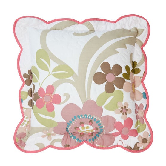 Jardin 16" Decorative Pillow, WHITE PINK, hi-res image number null